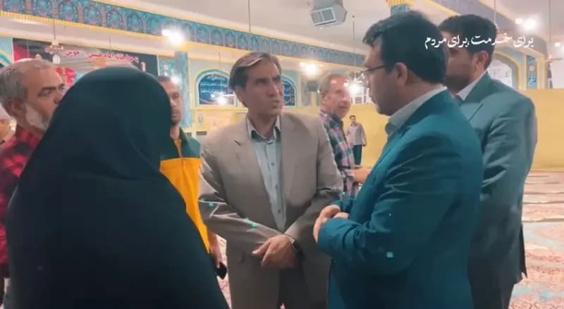 🎥ویدیو| دیدار شهردار، معاونان و اعضای شورای اسلامی شهر کاشمر با اهالی شریف محله دانش در مسجد خاتم الانبیا