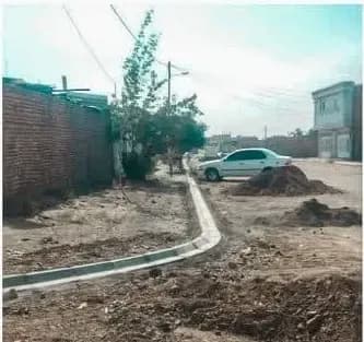 📸گزارش تصویری||  ادامه عملیات نصب جدول کوچه کنارنانوایی تارد