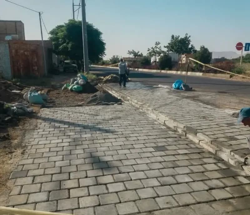 📸گزارش تصویری||  اصلاح کانیووسط انتهای کوچه مطهری ۸