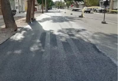 📷گزارش تصویری/اجرای عملیات آسفالت حاشیه خیابان بهبودی وبهبودی ۱۰
