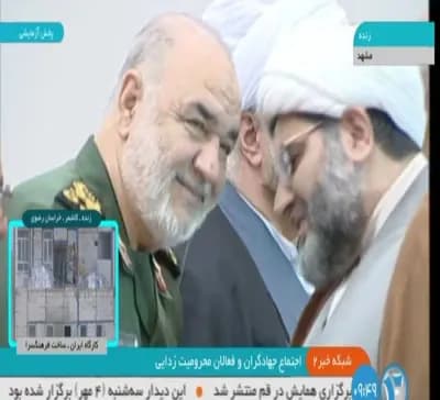 پخش مستقیم عملیات عمرانی وابنیه فرهنگسرا وساختمان اداری شهرداری کاشمر از شبکه های صدا و سیما
