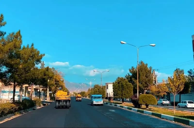 🎥ویدیو | اجرای عملیات آسفالت معابر شهری خیابان جمهوری اسلامی