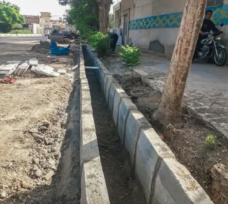 📸گزارش تصویری|| ادامه اصلاح کانال آب ابتدای خيابان امام موسی صدر(پیادرو ضلع شرقی )