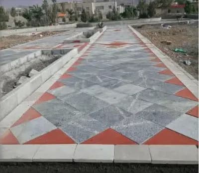 📸گزارش تصویری||  ادامه عملیات کف سازی پارک دانش