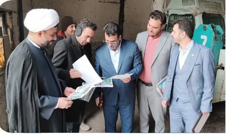 بازدید شهردار کاشمر از عملیات بازسازی و بهسازی سینما ایران
