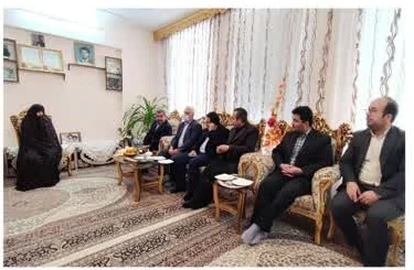 دیدار با خانواده شهید احمد زراعتکار