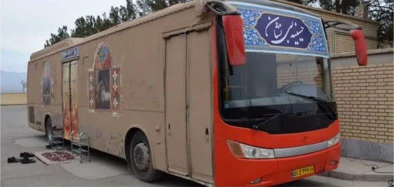 برپایی حسینیه بی نشان در محلات و مدارس شهر کاشمر