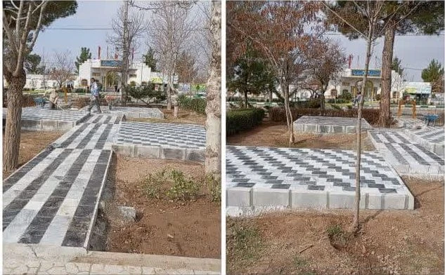 سکو سازی فاز ۲ بولوار سید مرتضی ع