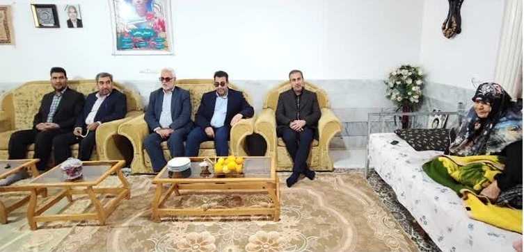 دیدار با خانواده شهید رجبعلی نجفی